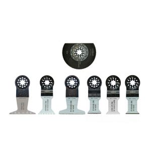 MPS Oscillating Saw Blade 7pc Set Mix Wood/metal Starlock